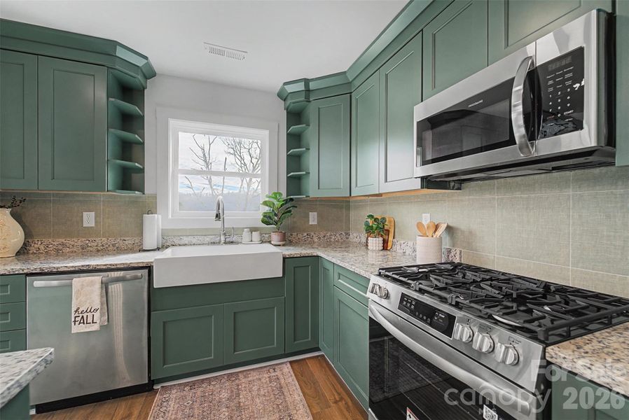 Furnished interior view inside a new home in , Tuckasegee (Image 9).