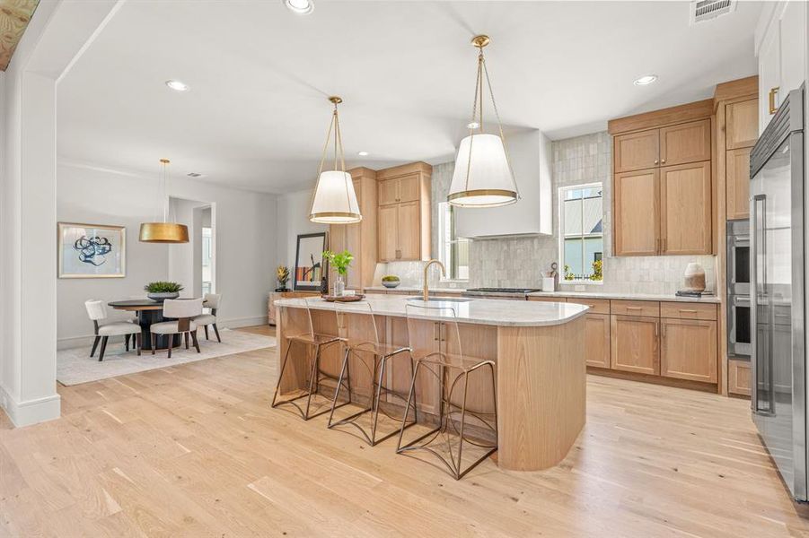 Furnished interior view inside a new home in , Fort Worth (Image 7).