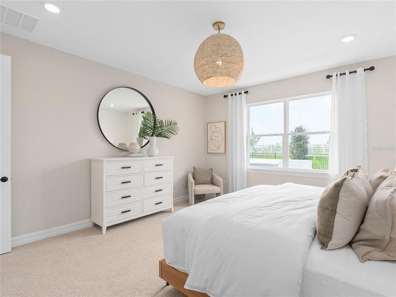 Furnished interior view inside a new home in Bridgewalk, St. Cloud (Image 6).