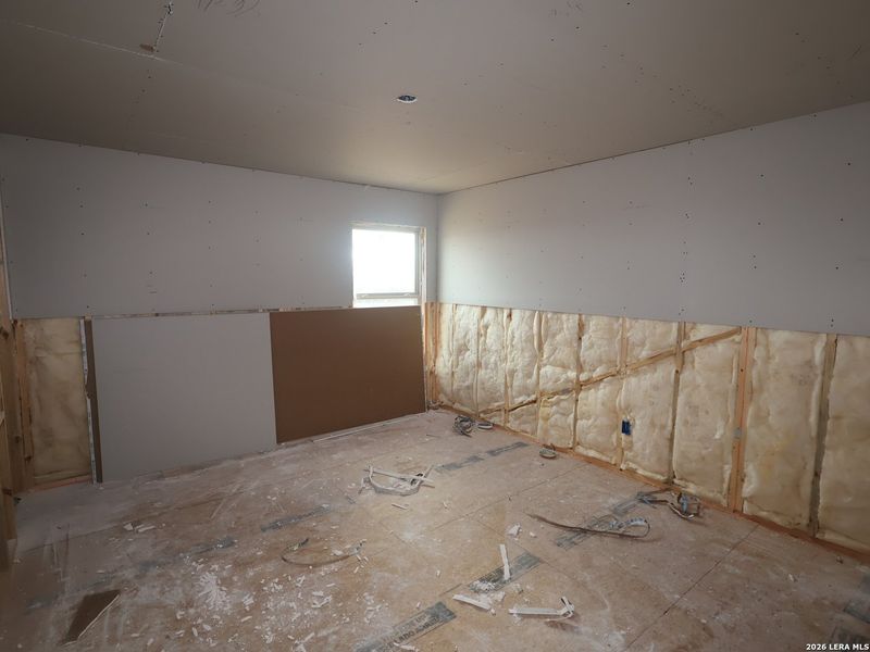 In-progress construction of a new home in Mesquite Ridge, San Antonio, TX (Image 37). In-progress construction of a new home in Mesquite Ridge, San Antonio, TX (Image 37).