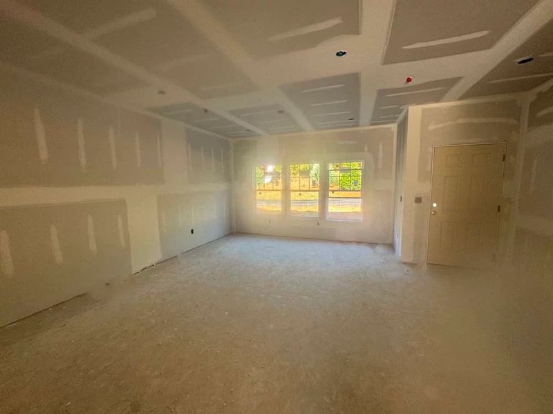 Family Room Construction Progress