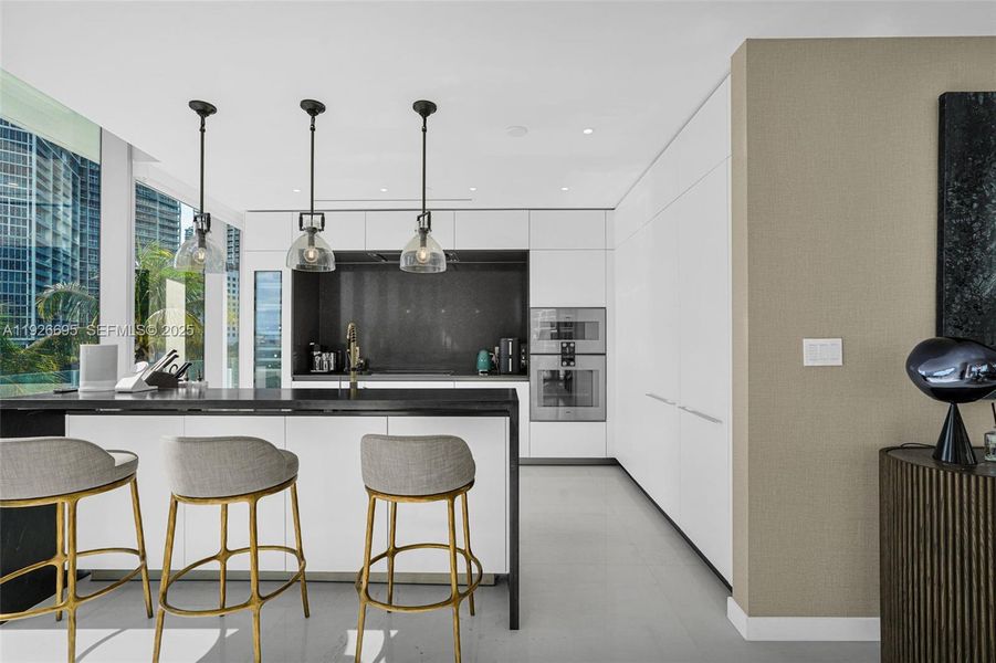 Furnished interior view inside a new home in , Miami (Image 20).