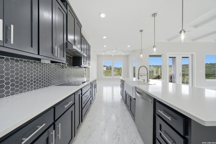 Furnished interior view inside a new home in , Mico (Image 12).