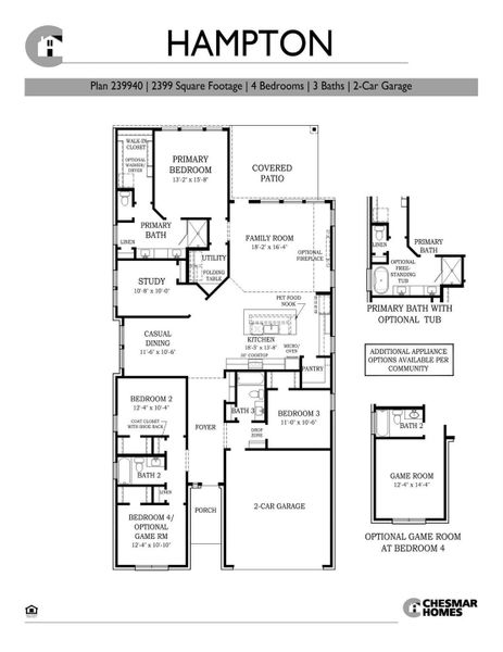 2D floor plan layout of this home in , Waller, TX (Image 4).