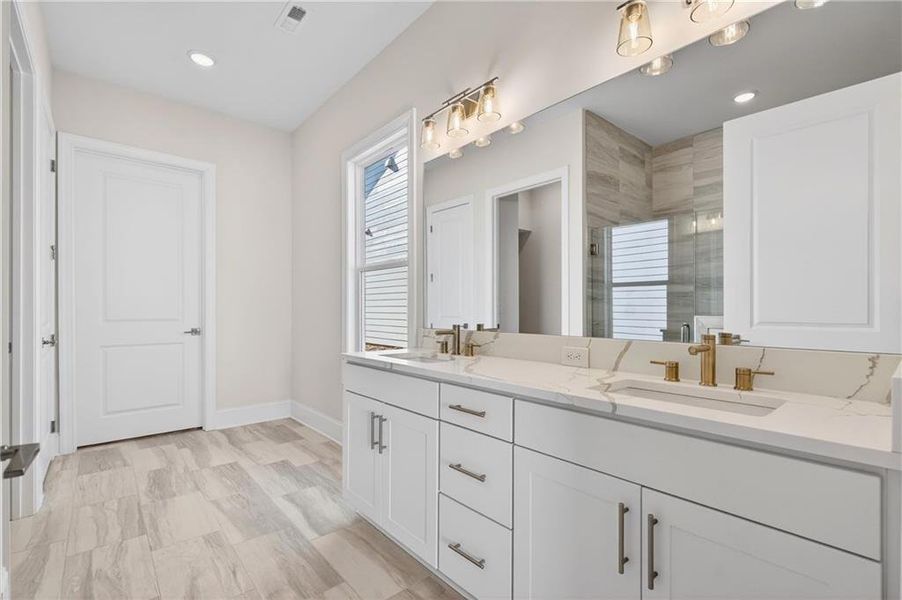 Furnished interior view inside a new home in The Reserve at Bells Ferry, Kennesaw (Image 10).