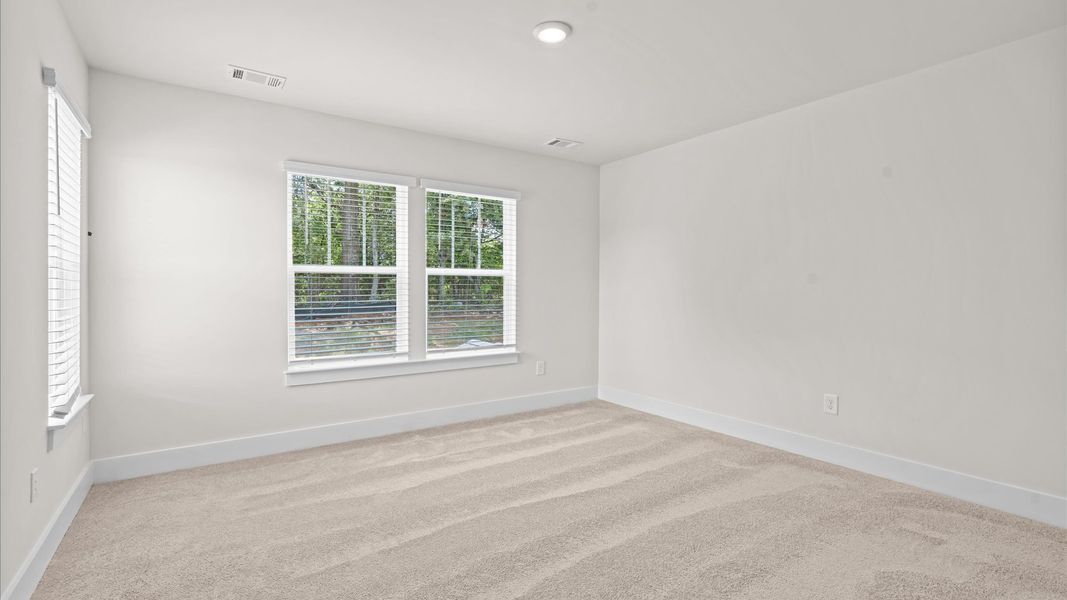 Furnished interior view inside a new home in Aspen Ridge, Lyman (Image 16).