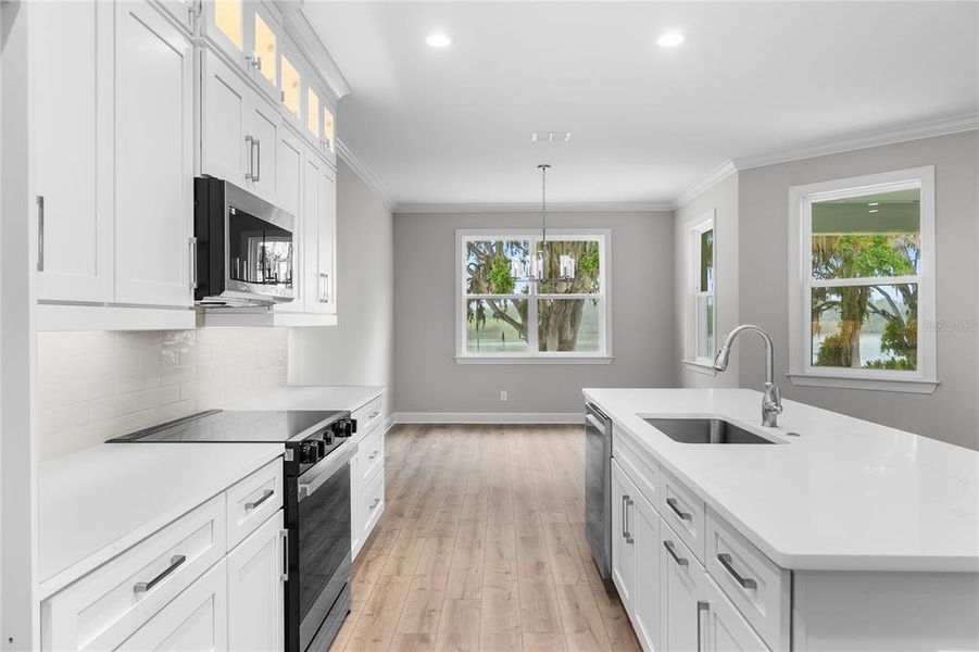 Furnished interior view inside a new home in , Mulberry (Image 9).