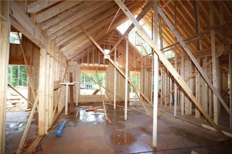 In-progress construction of a new home in , Carrollton, GA (Image 40).