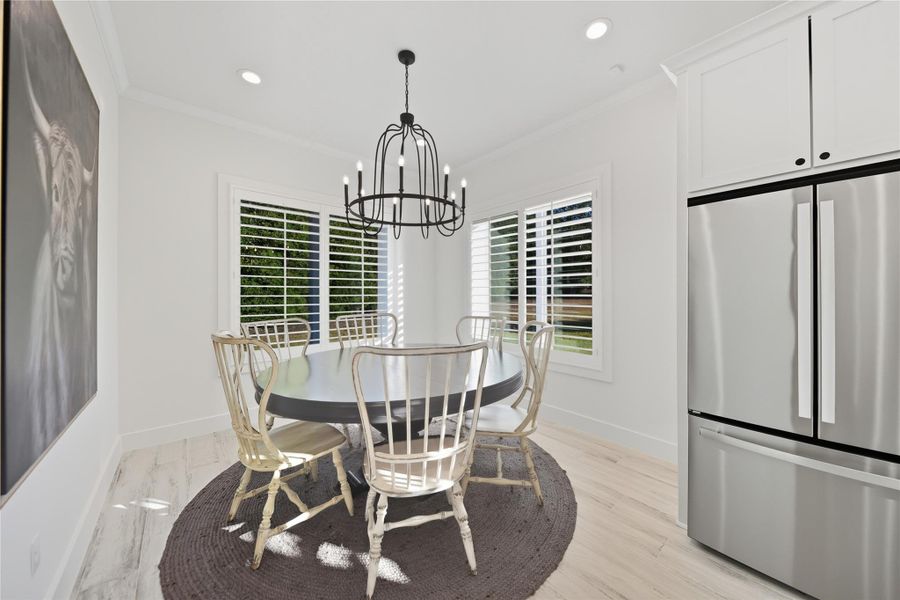 Furnished interior view inside a new home in , La Grange (Image 13).