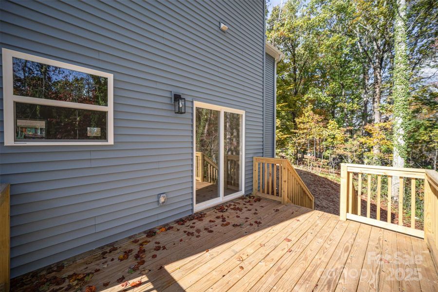 Exterior details and patio area of a home in , Hickory (Image 2). Exterior details and patio area of a home in , Hickory (Image 2).
