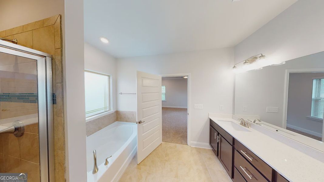 Furnished interior view inside a new home in The Abberley., Macon (Image 9).