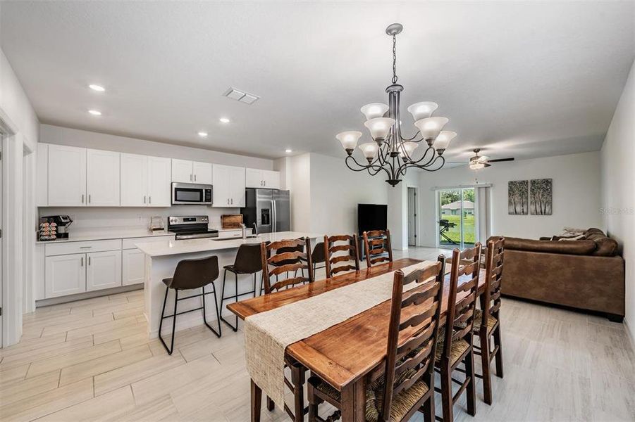 Furnished interior view inside a new home in Park East, Plant City (Image 29).