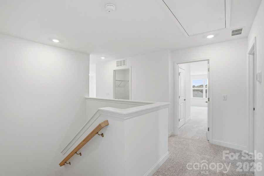 Spacious, unfurnished interior of a new home in Forest Creek, Waxhaw (Image 46).