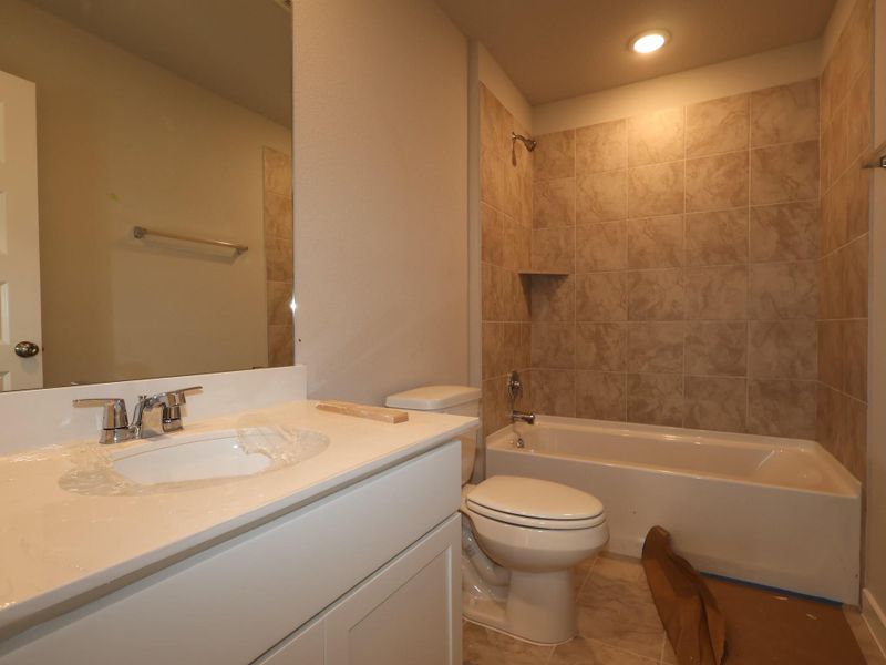 Furnished interior view inside a new home in Willow Springs, Buda (Image 6).