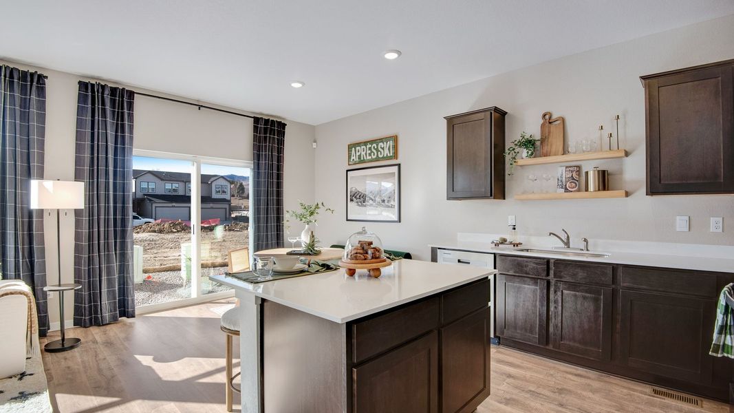 Furnished interior view inside a new home in Ellston Park, Colorado Springs (Image 7).