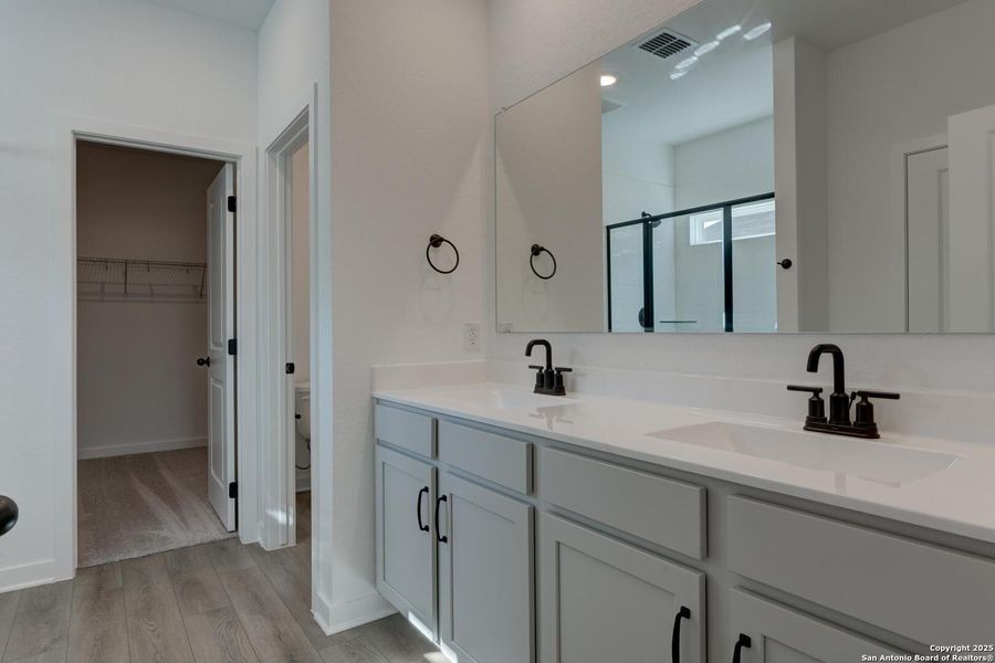 Furnished interior view inside a new home in The Preserve at the Wilder, Adkins (Image 6). Furnished interior view inside a new home in The Preserve at the Wilder, Adkins (Image 6).