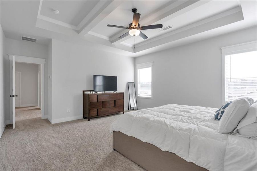 Furnished interior view inside a new home in , Gainesville (Image 32).