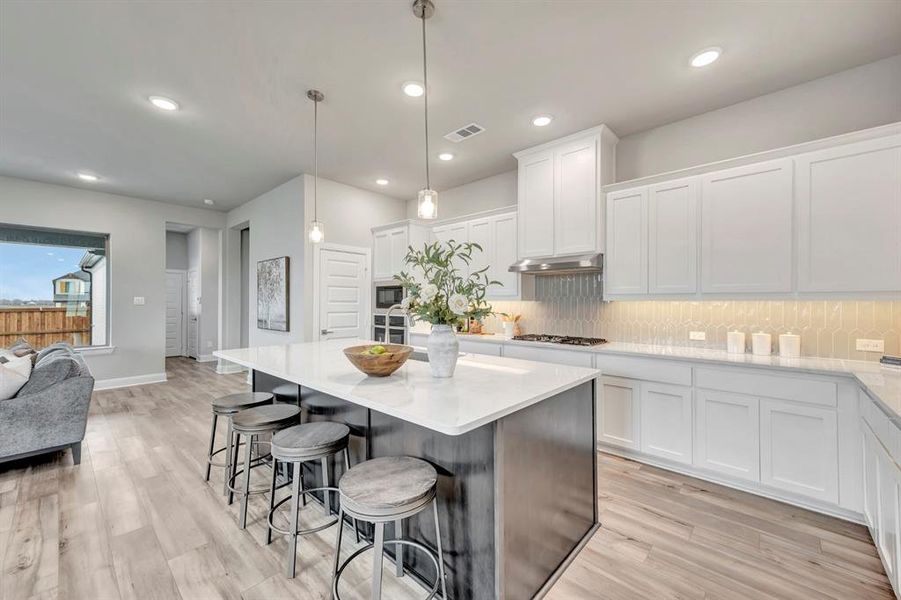 Furnished interior view inside a new home in Talia – Garden Series, Mesquite (Image 10).