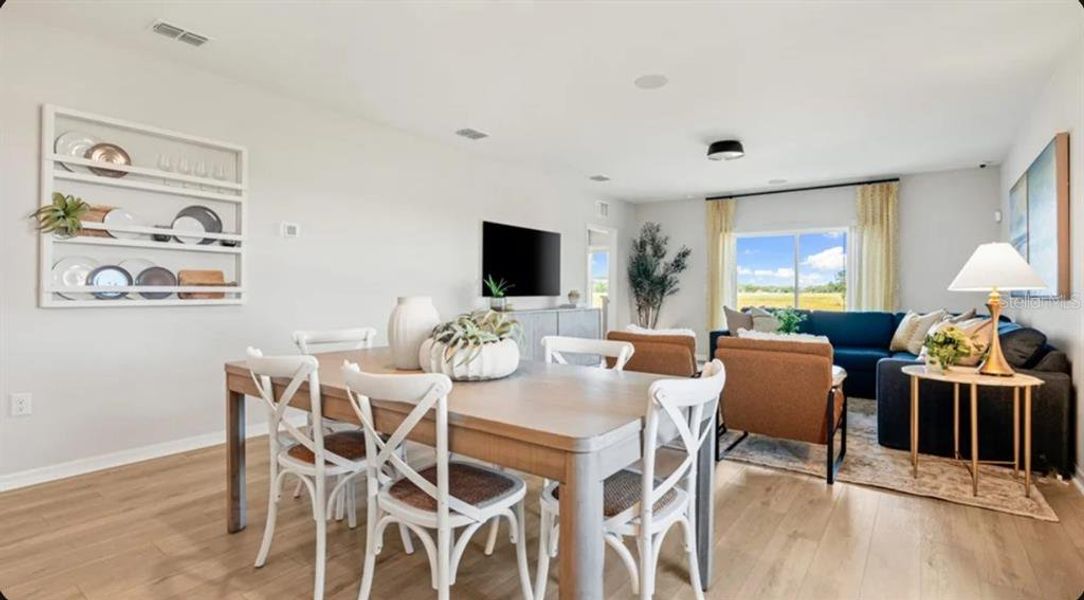 Furnished interior view inside a new home in Waterstone, Groveland (Image 8).