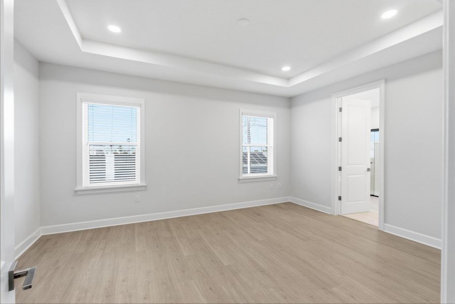 Representative unfurnished interior of a home built from the Bayview by SeaGate Homes in Beachview Cove, Ormond Beach (Image 65).