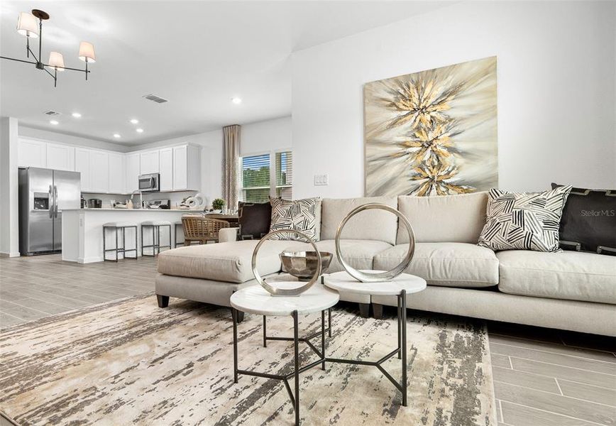 Furnished interior view inside a new home in , Ocala (Image 50). Furnished interior view inside a new home in , Ocala (Image 50).