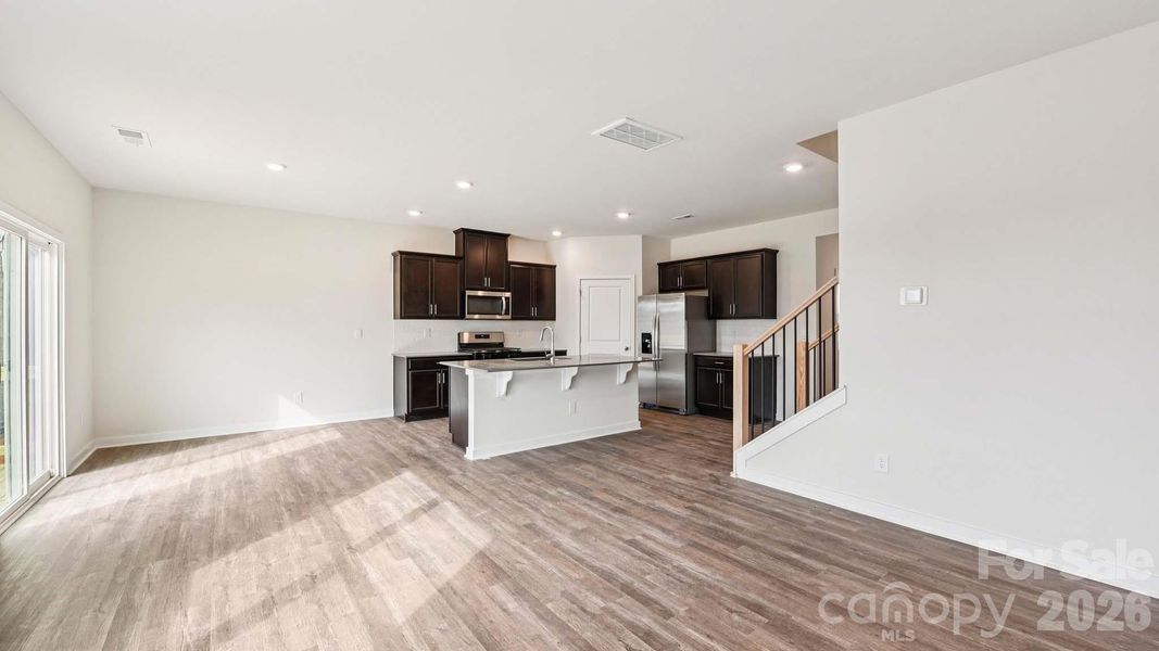 Furnished interior view inside a new home in Sonoma Hills, Charlotte (Image 6).