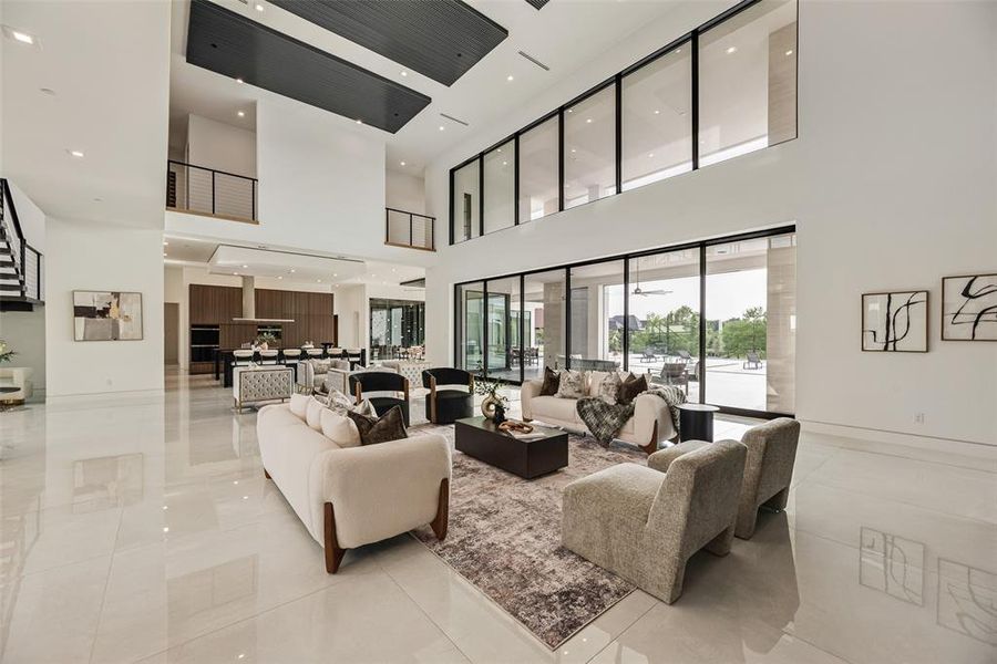 Furnished interior view inside a new home in , Southlake (Image 5).