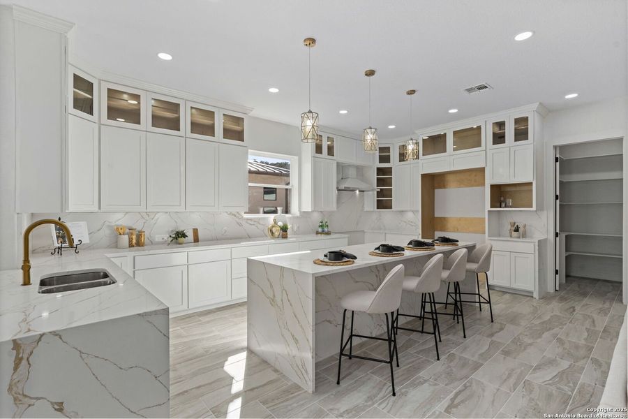 Furnished interior view inside a new home in , San Antonio (Image 8).