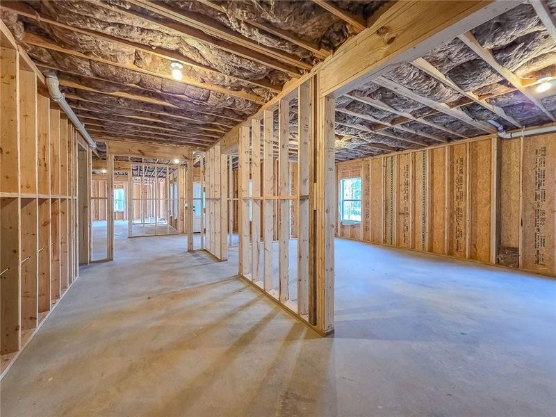 In-progress construction of a new home in , Rockmart, GA (Image 52).