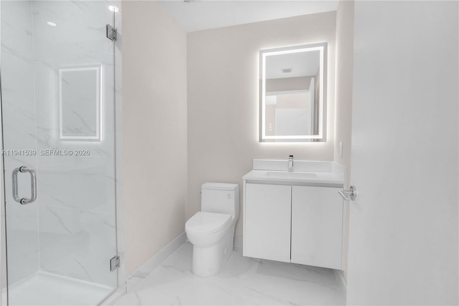 Furnished interior view inside a new home in Aria Reserve, Miami (Image 27). Furnished interior view inside a new home in Aria Reserve, Miami (Image 27).