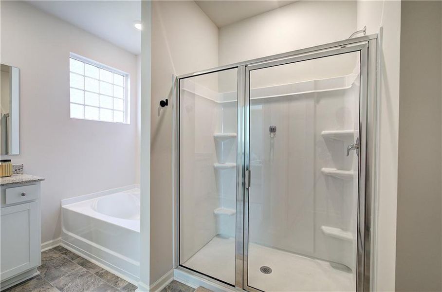 Furnished interior view inside a new home in , Cartersville (Image 11).