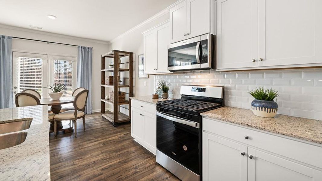 Furnished interior view inside a new home in Thompson Ridge, Dallas (Image 39).