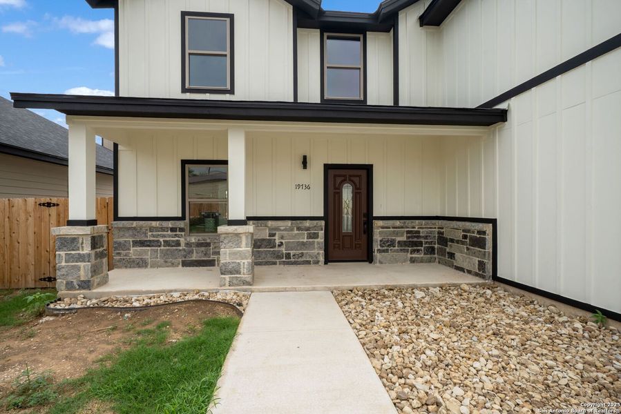 Exterior details and patio area of a home in , Somerset (Image 17). Exterior details and patio area of a home in , Somerset (Image 17).