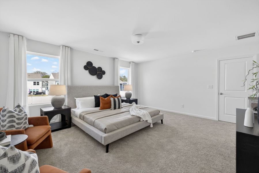 Furnished interior view inside a new home in Nathans Ridge, Lillington (Image 18).