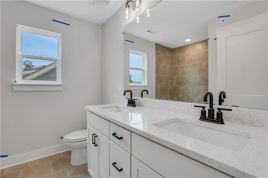 Furnished interior view inside a new home in Twin Lakes, Hoschton (Image 9).