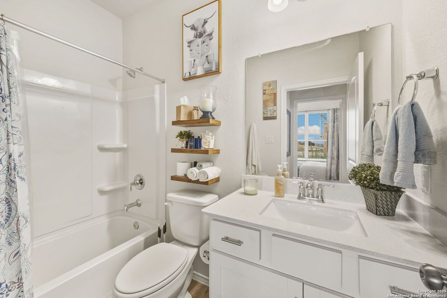 Furnished interior view inside a new home in Lily Springs, Seguin (Image 18).