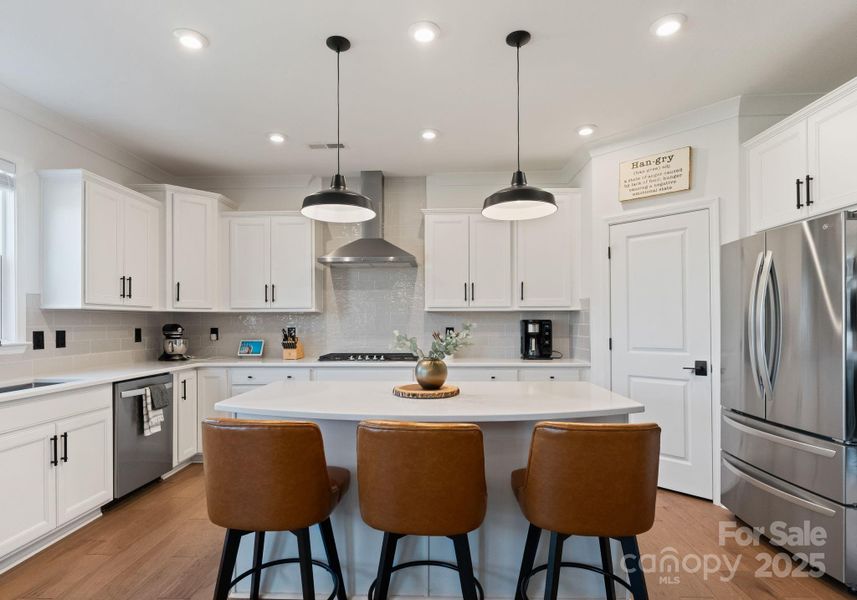 Furnished interior view inside a new home in , Charlotte (Image 16). Furnished interior view inside a new home in , Charlotte (Image 16).