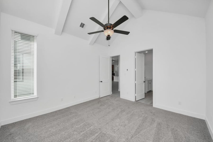 Representative unfurnished interior of a home built from the Summerton by Chesmar Homes in Meridiana 50's and 60's, Manvel (Image 62).