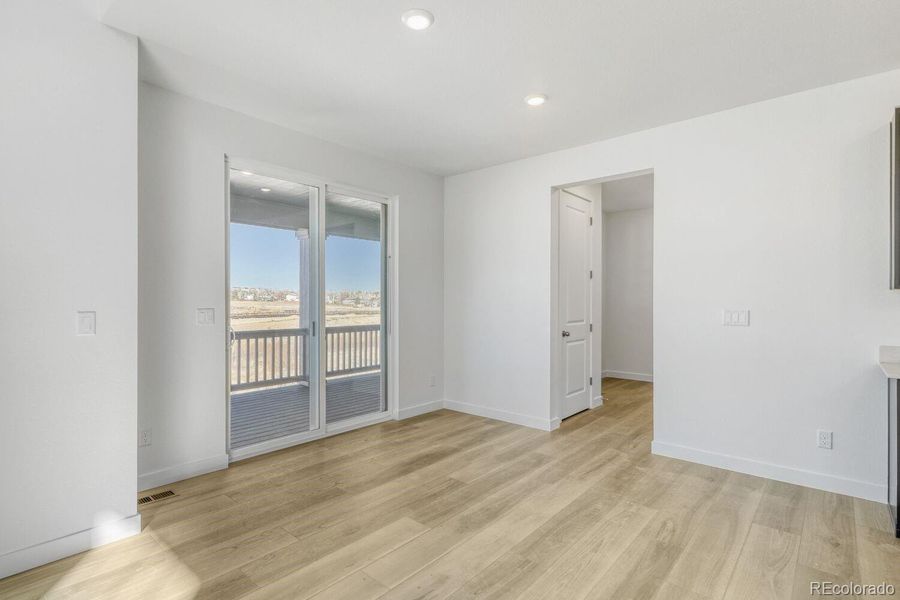 Spacious, unfurnished interior of a new home in Newlin Crossing, Parker (Image 8).