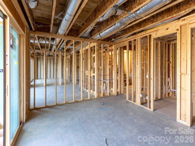 In-progress construction of a new home in , Mill Spring, NC (Image 13).