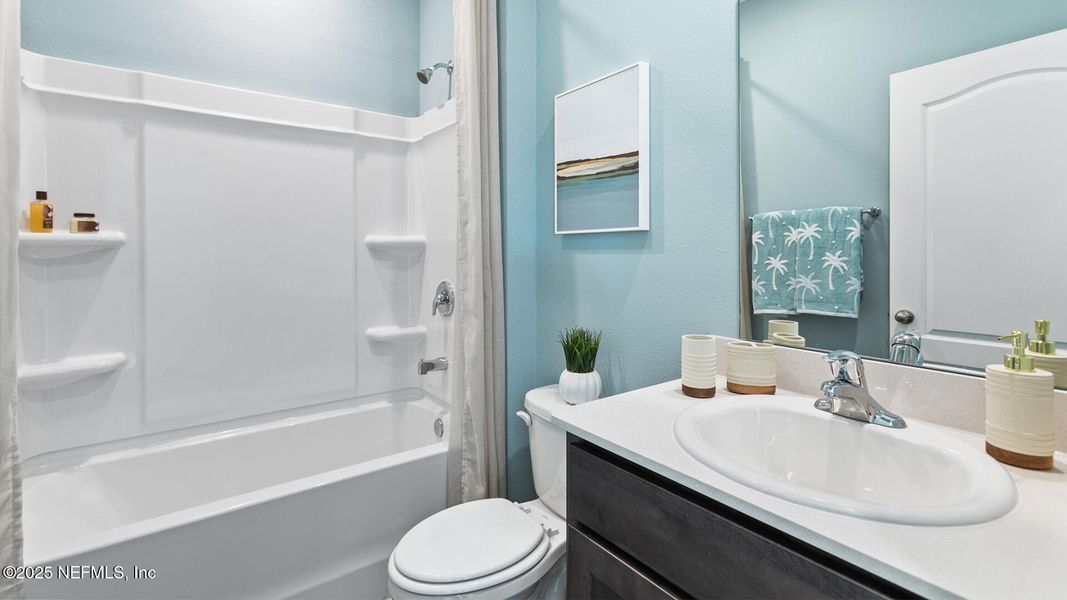 Furnished interior view inside a new home in The Arbors, Jacksonville (Image 12).