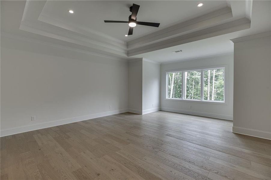 Spacious, unfurnished interior of a new home in , Buford (Image 42).