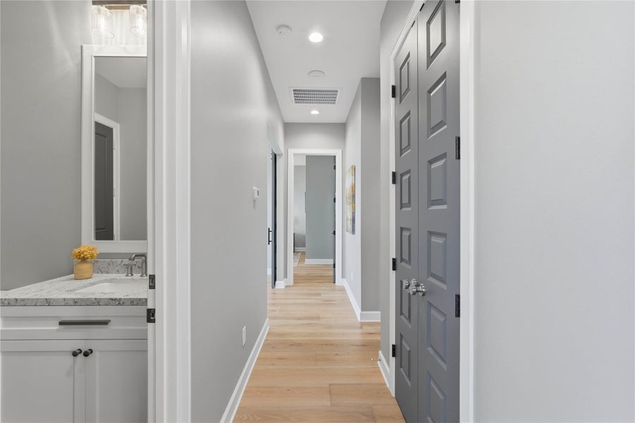 Furnished interior view inside a new home in , Montgomery (Image 35).