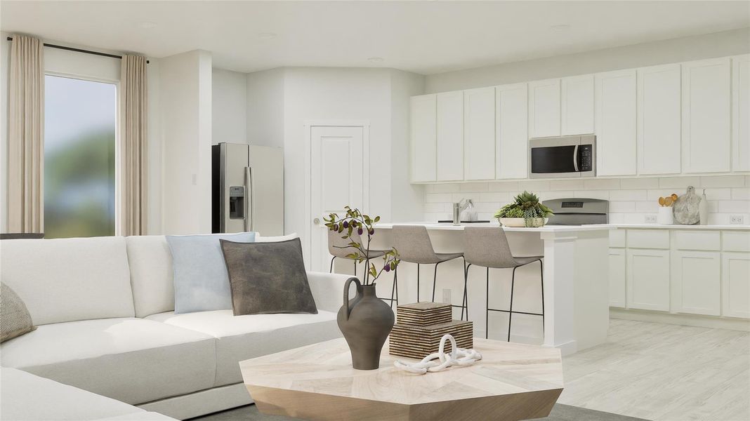 Furnished interior view inside a new home in Cotton Brook, Hutto (Image 31).