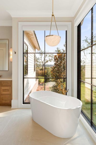Furnished interior view inside a new home in , Ravenel (Image 17).