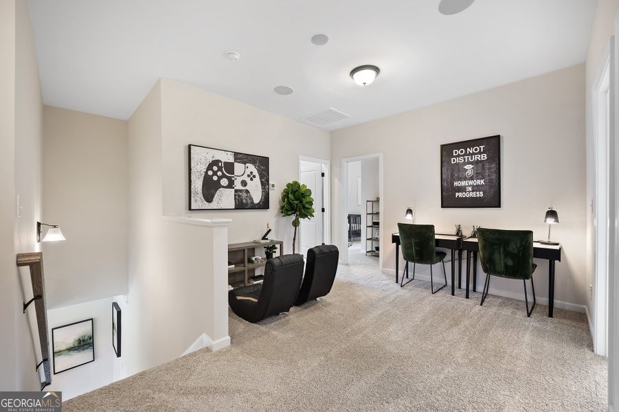 Furnished interior view inside a new home in Maddox Station, Eatonton (Image 19).