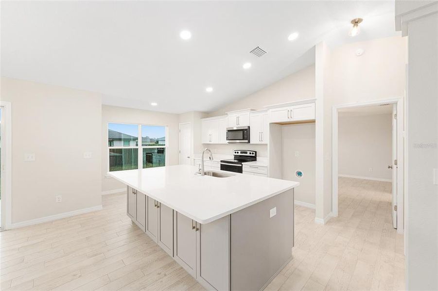Furnished interior view inside a new home in , Belleview (Image 7).