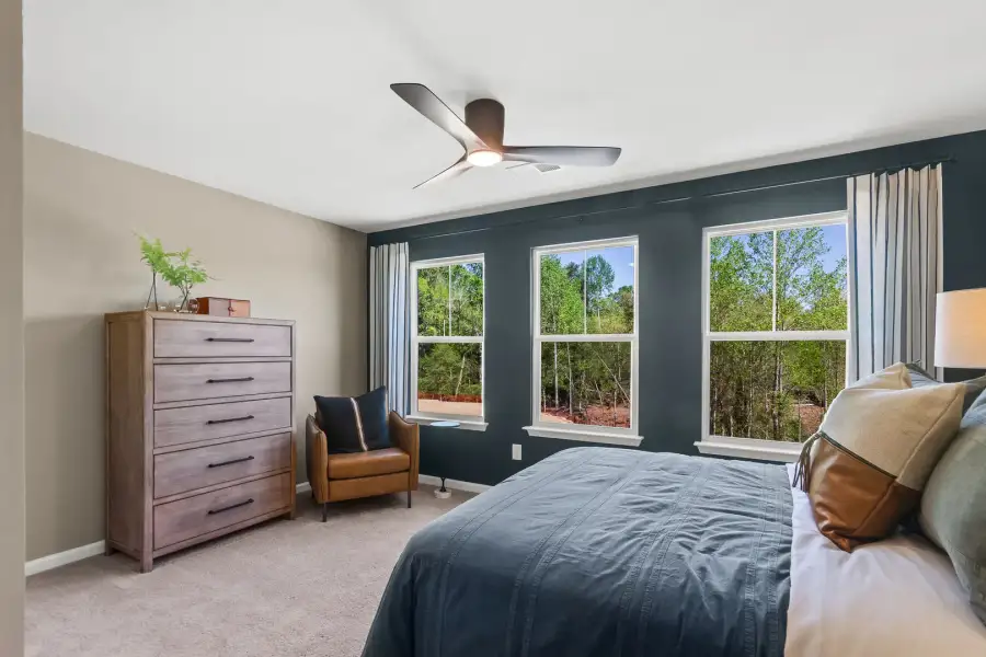 Furnished interior view inside a new home in Bridgeport Townhomes, Greenville (Image 12).