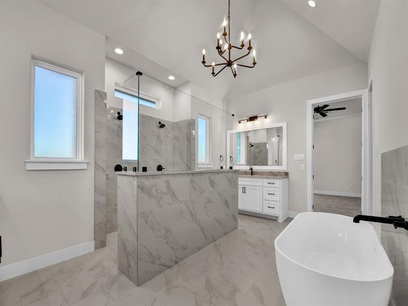 Furnished interior view inside a new home in , Weatherford (Image 15).