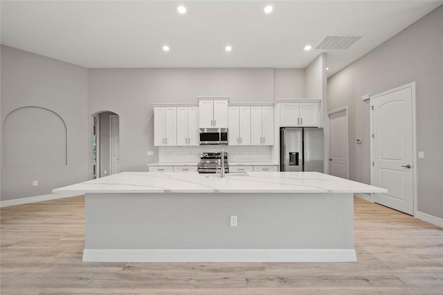 Furnished interior view inside a new home in , Homosassa (Image 12).